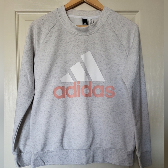 Adidas Crewneck Sweater Sz Medium - Picture 1 of 4